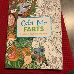 Color Me Farts Coloring Book